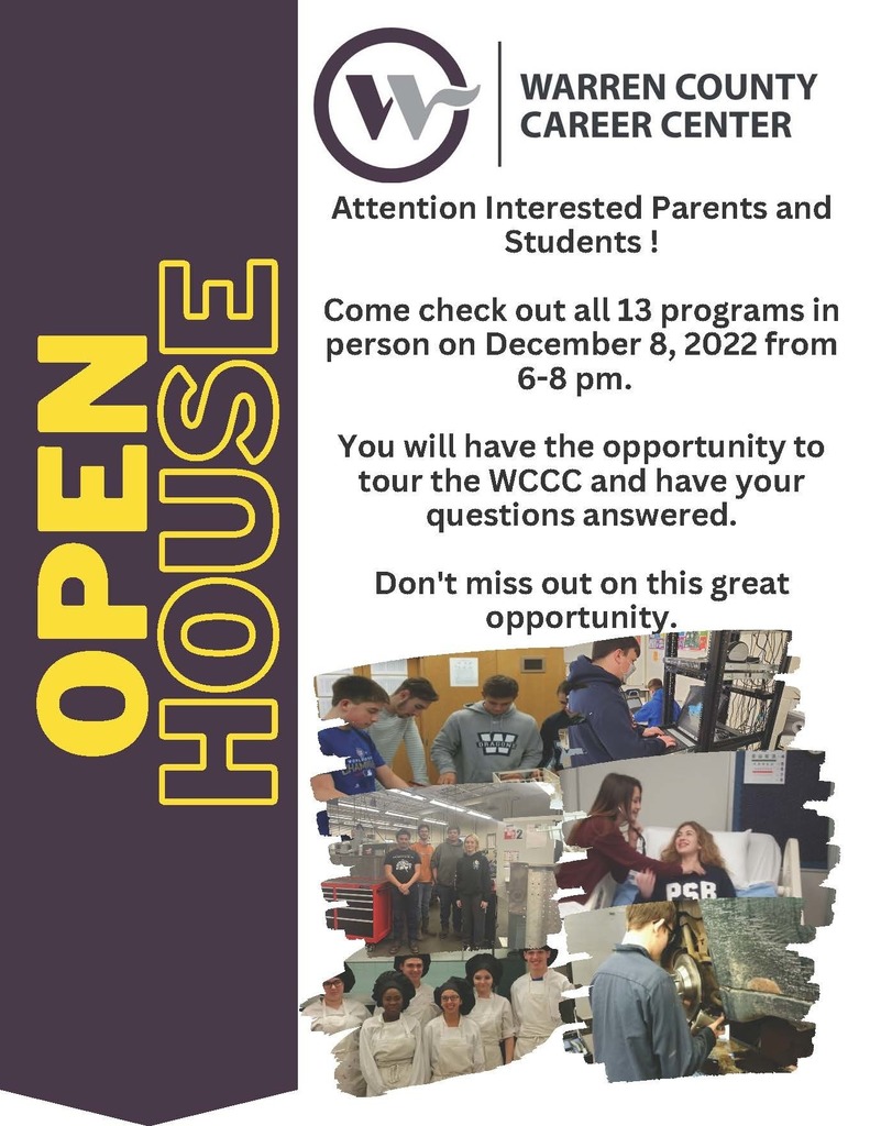 Warren County Career Center Open House