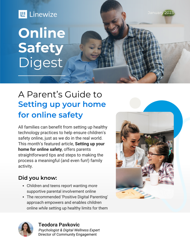 Parent's Guide to Setting  Up Your Home for Online Safety