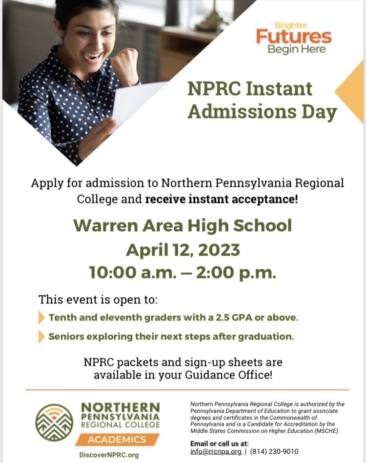 NPRC Instant Admissions Day