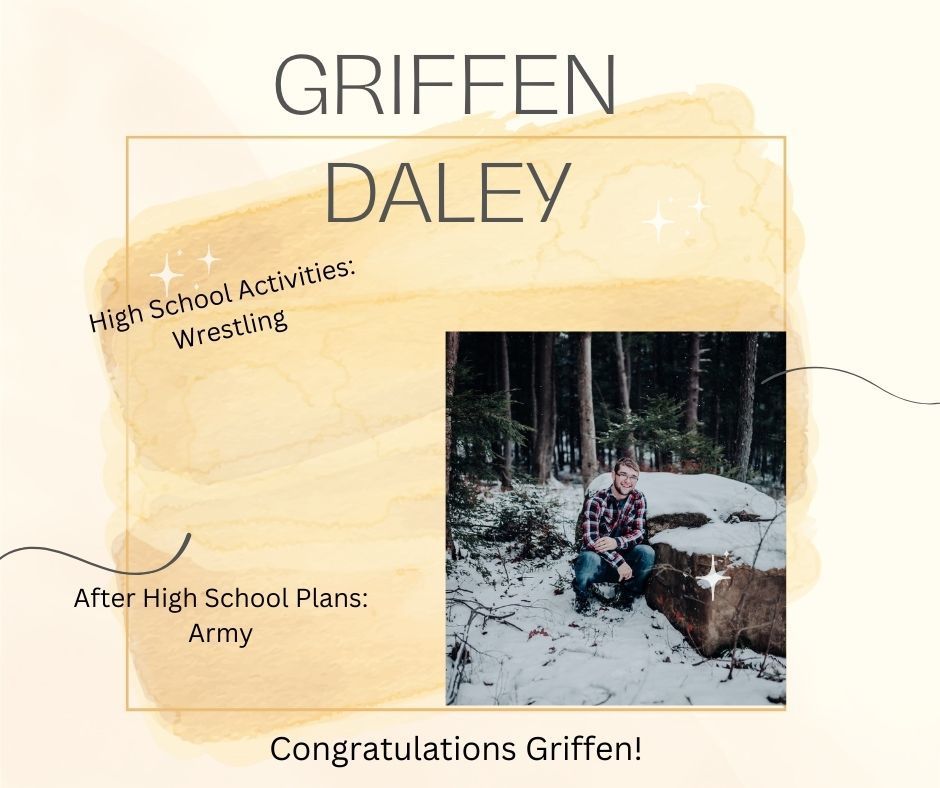 Congratulations Griffen!