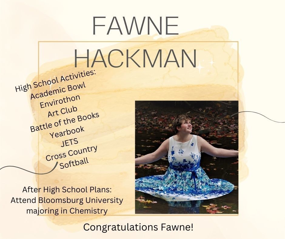 Congratulations Fawne!