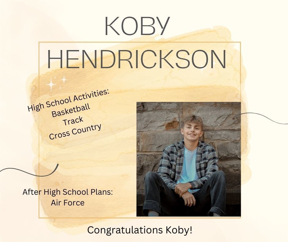 Congratulations Koby!