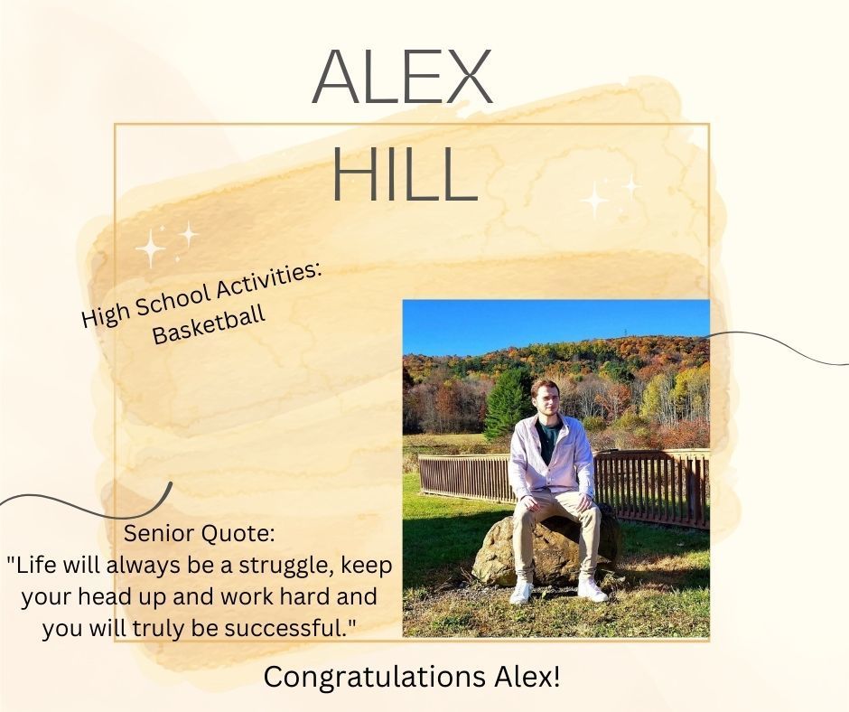 Congratulations Alex!