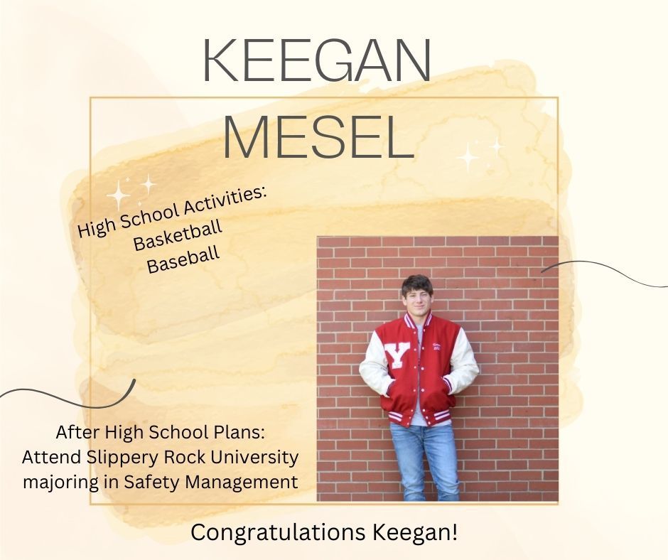 Congratulations Keegan!
