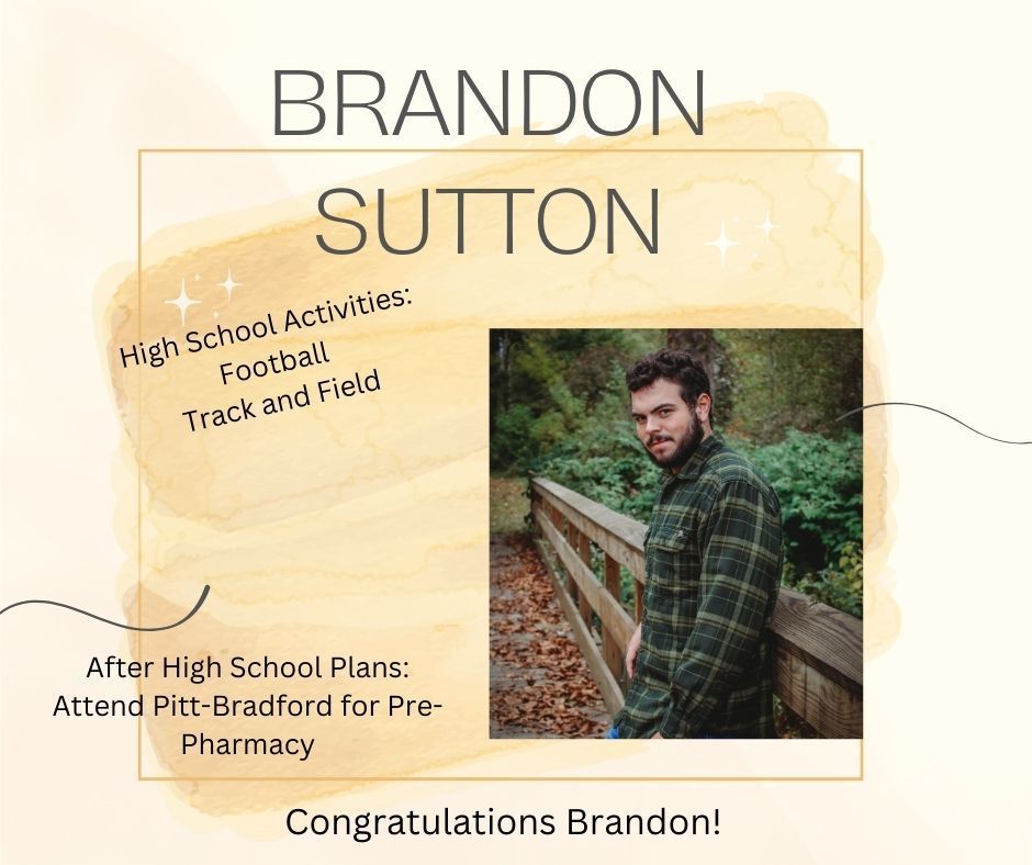 Congratulations Brandon!