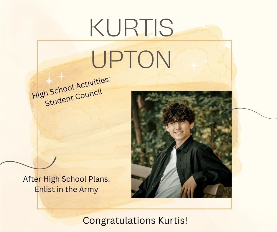 Congratulations Kurtis!