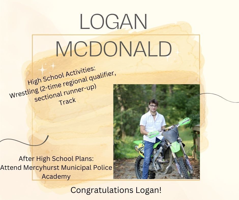 Congratulations Logan!