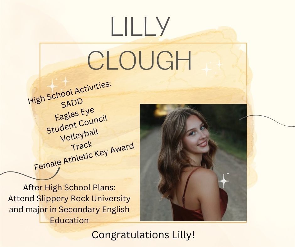 Congratulations Lilly!