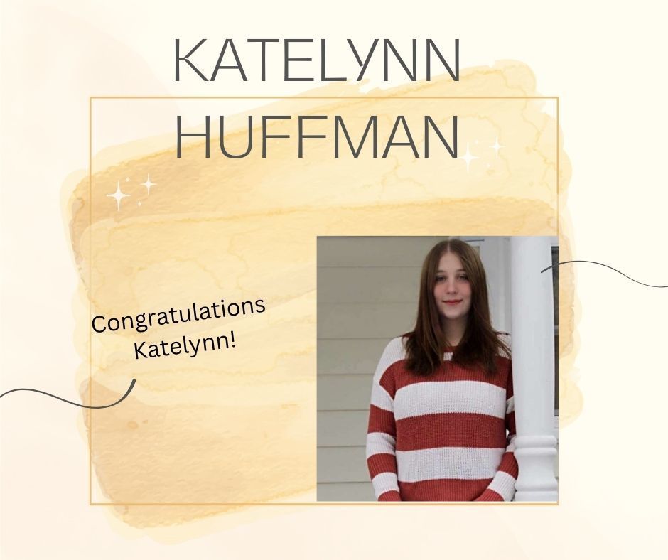 Congratulations Katelynn!